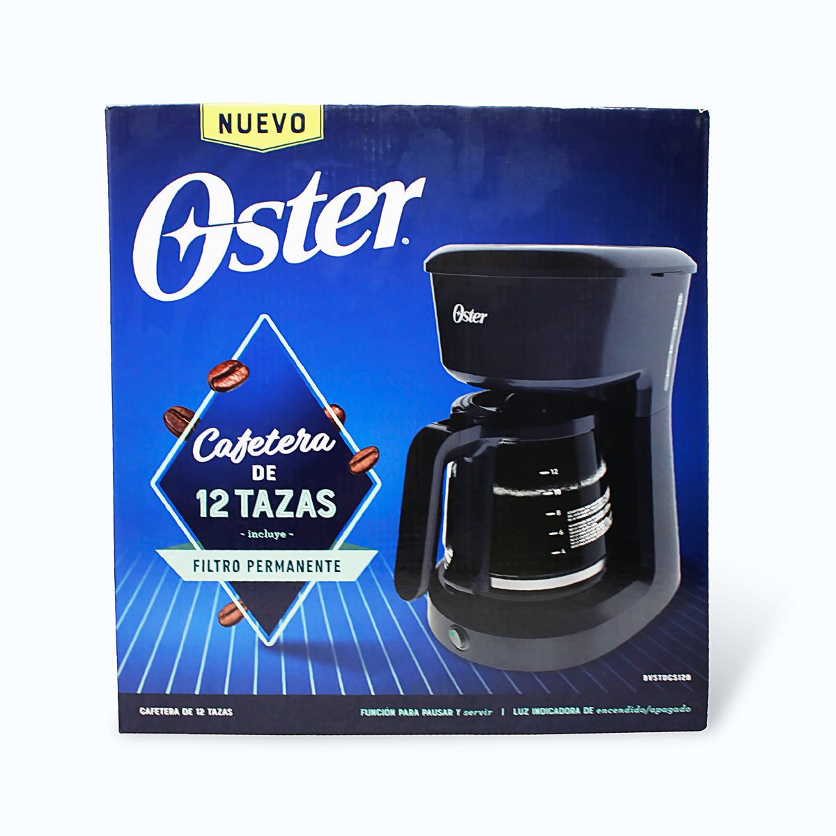 Cafetera Oster® 12 tazas con sistema de colores OSTER