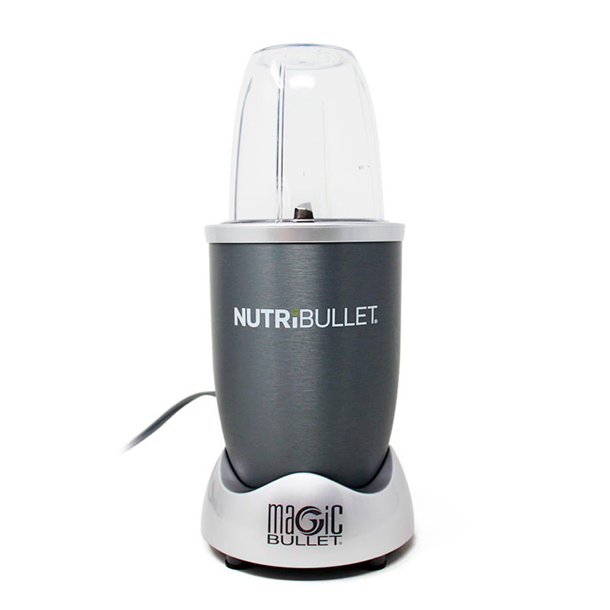 Magic Bullet de nutribullet, batidora pequeña, máquina para hacer  smoothies, Paquete de 10 piezas, 200 W de potencia, Gris, MBR10 :  : Hogar y cocina